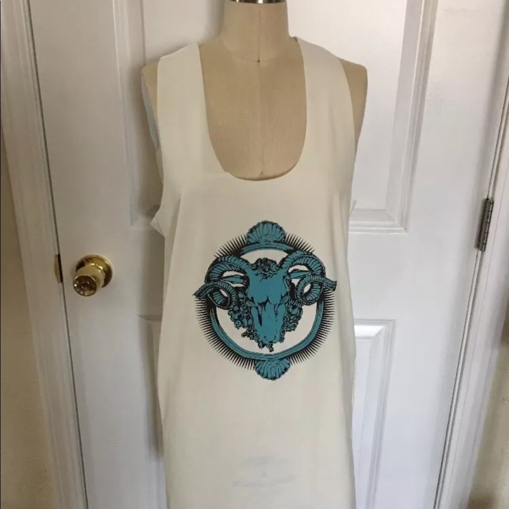 FAUSTO PUGLISI Goat Sleeveless Stretch Nylon